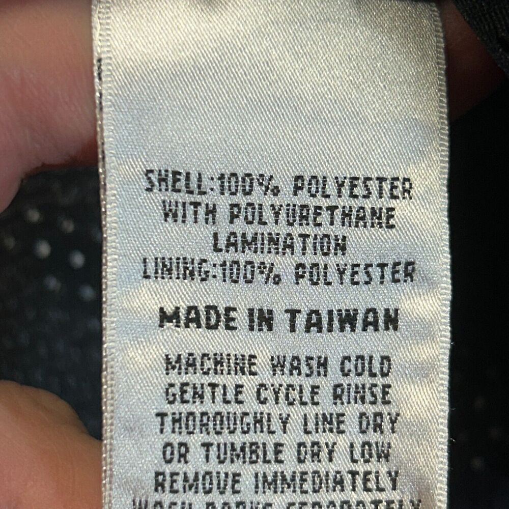 FootJoy Dryjoys Golf Jacket Womens Large Navy Full Zip Mesh Lined Rain Wind Vent - Picture 7 of 14